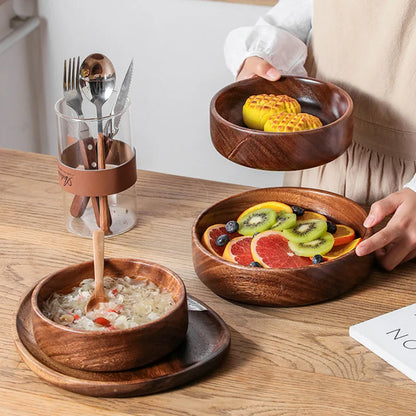 Walnut Boat Bowl