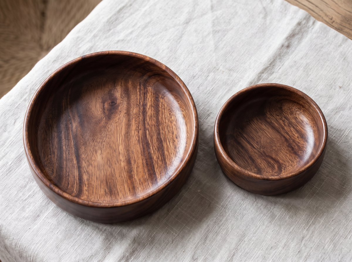Two bowls, two grains