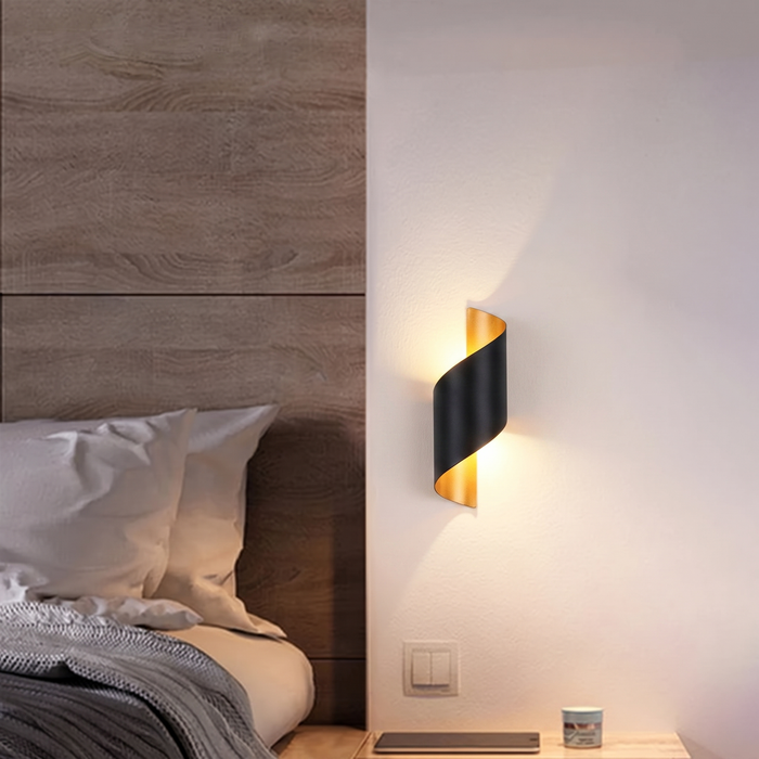 Spiral LED Wall Lamp — Mis Maison