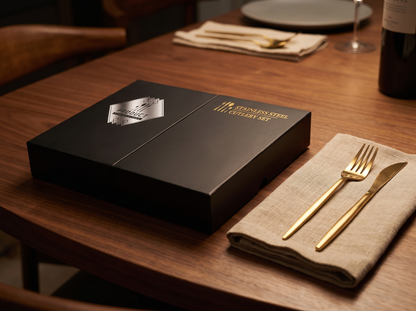 The gift box on the table