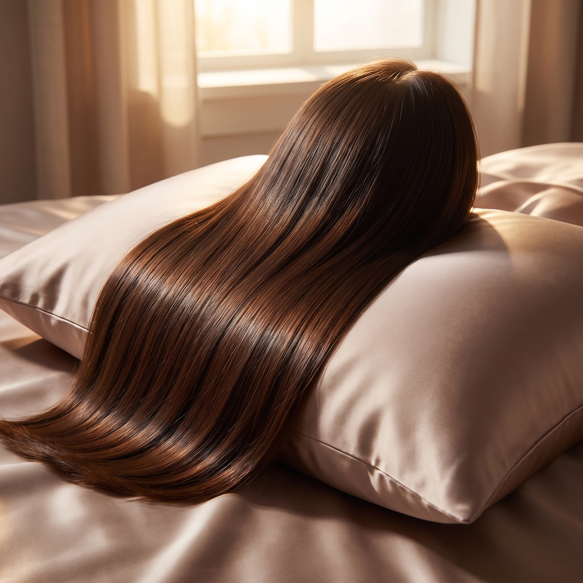 Hair glides, morning intact