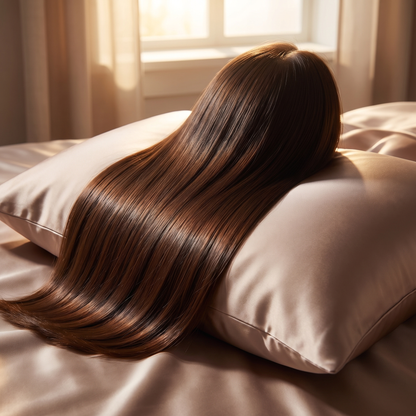 Hair glides, morning intact