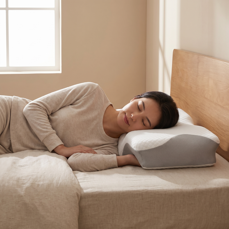 Side sleeping alignment